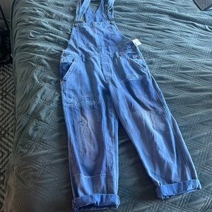 NWT Free People We the Free Denim Overalls
